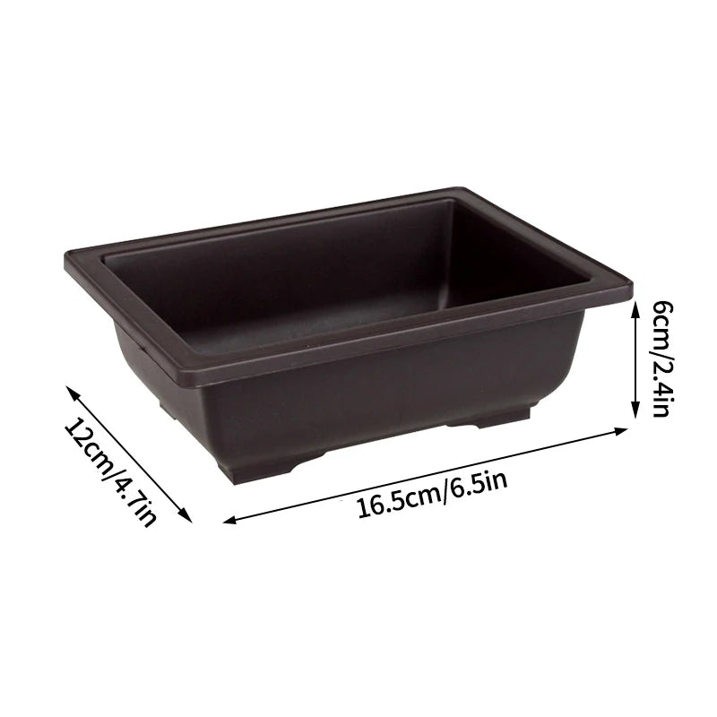 Breathable Bonsai Planter Pot (Rectangular / Square)
