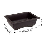 Breathable Bonsai Planter Pot (Rectangular / Square)