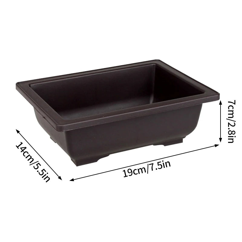 Breathable Bonsai Planter Pot (Rectangular / Square)