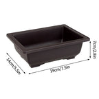 Breathable Bonsai Planter Pot (Rectangular / Square)
