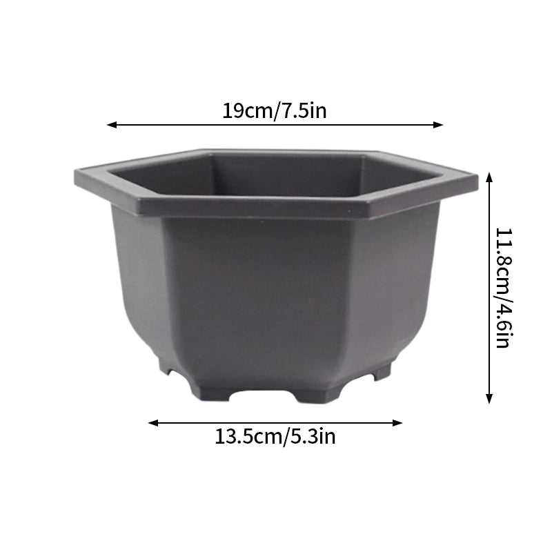 Breathable Bonsai Planter Pot (Rectangular / Square)