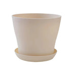 Colorful Plastic Planter Pot with Tray