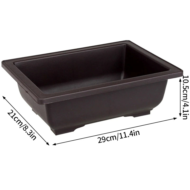 Breathable Bonsai Planter Pot (Rectangular / Square)