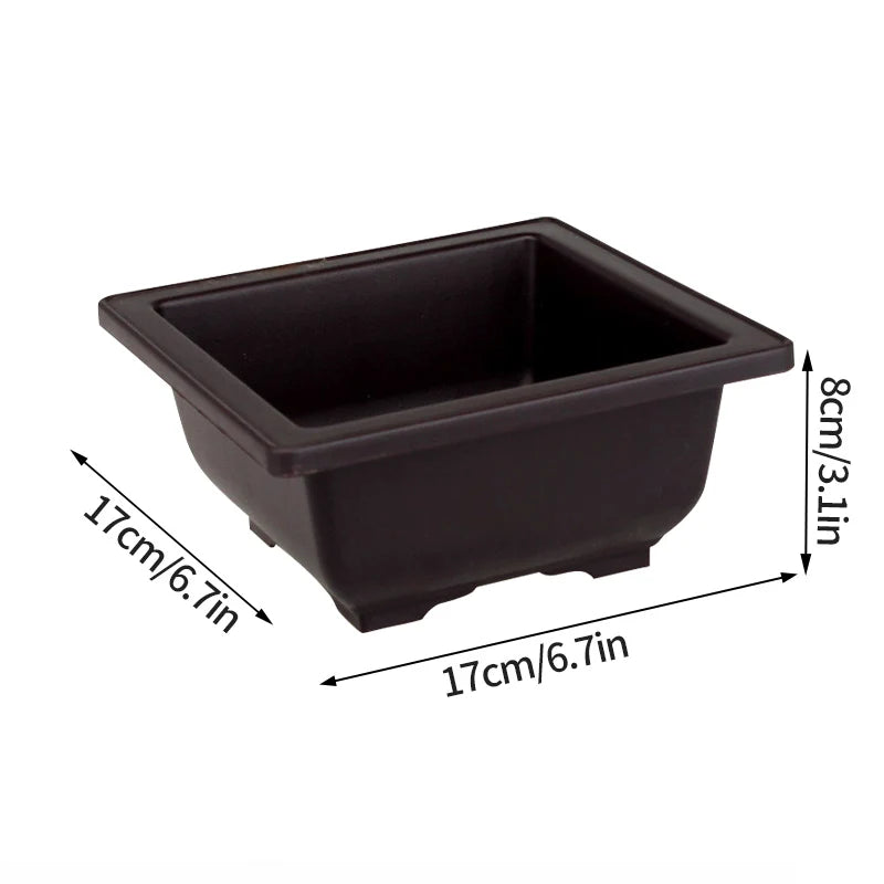 Breathable Bonsai Planter Pot (Rectangular / Square)