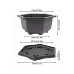 Breathable Bonsai Planter Pot (Rectangular / Square)